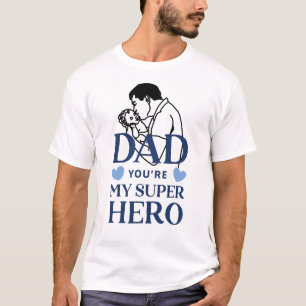 Camiseta Pai, Você É Meu Super-Herói
