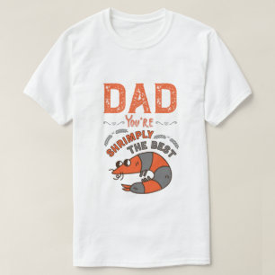 Camiseta Pai, você é o melhor! Dia de os pais engraçado
