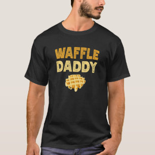 Camiseta Pai Waffle Comida Waffle Whisperer Pais D