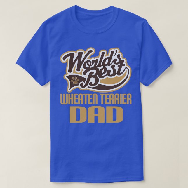Camiseta Pai Wheaten Terrier (Frente do Design)