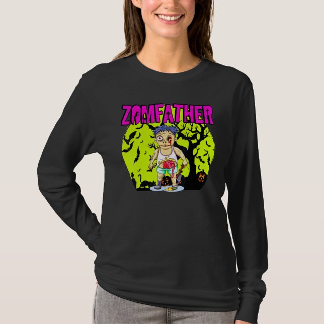 Camiseta Pai-zumbi Zumbi 1 (Frente)