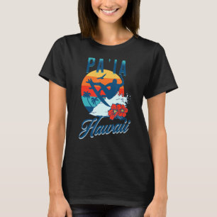Camiseta Paia Hawaii Beach Surf Summer Vacage Vintage