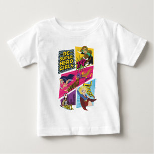 Camiseta Painéis de ação DC Super Hero Girls