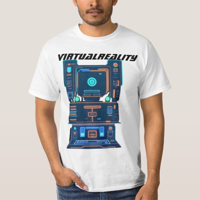 Camiseta Painéis técnicos neon (Frente)