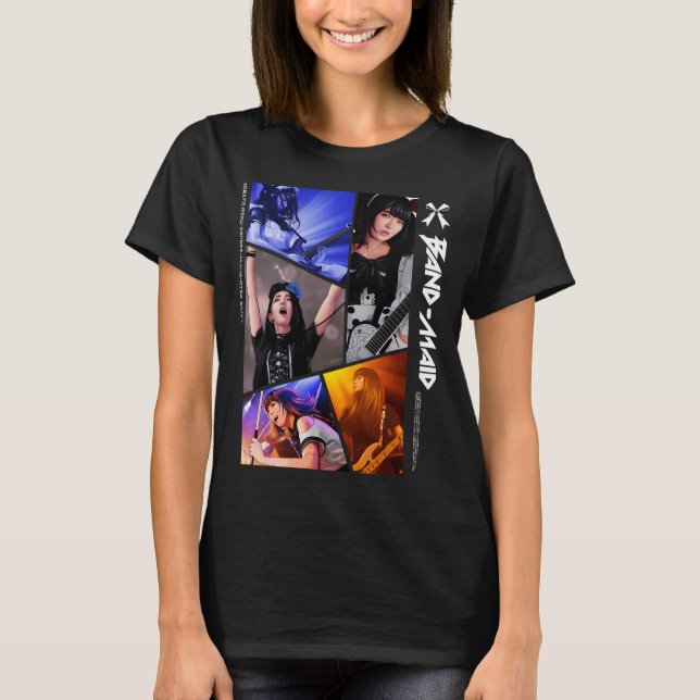 CAMISETA PAINEL DA BAND MAID (Frente)