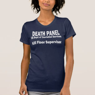 Camiseta Painel da morte - supervisor do assoalho do matar