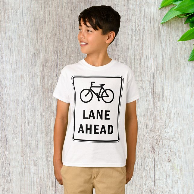 Camiseta Painel de Bicicleta à Frente Sinal de Ciclismo Seg (Criador carregado)