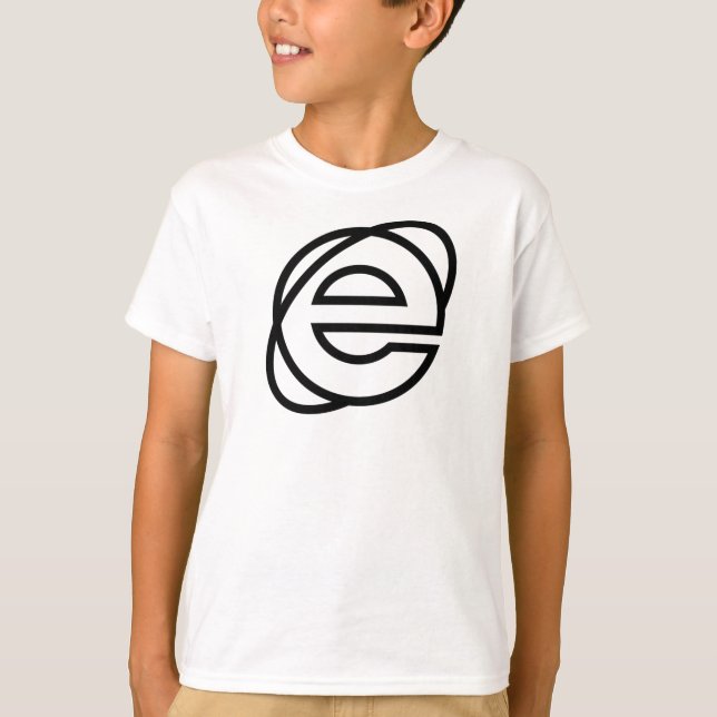 Camiseta Painel de Ícones do Internet Explorer (Frente)