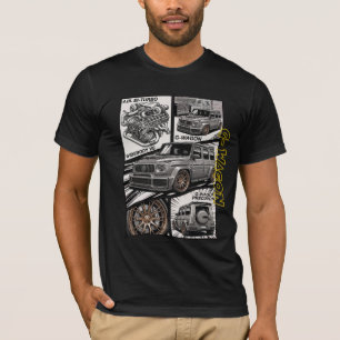 Camiseta Painel de Manga G-Wagon Custom Widebody