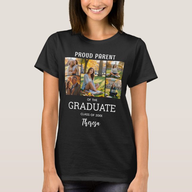 Camiseta Painel de Memória de Graduação Personalizada (Frente)
