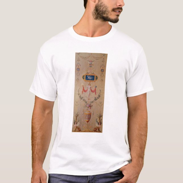 Camiseta Painel do boudoir de Marie-Antoinette (Frente)