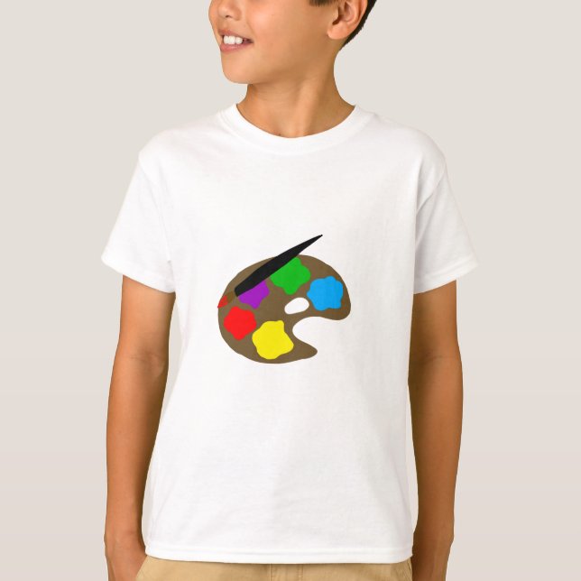 Camiseta Paint Colors Artboard (Frente)