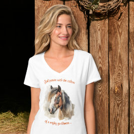 Camiseta Paint Horse Inspirational