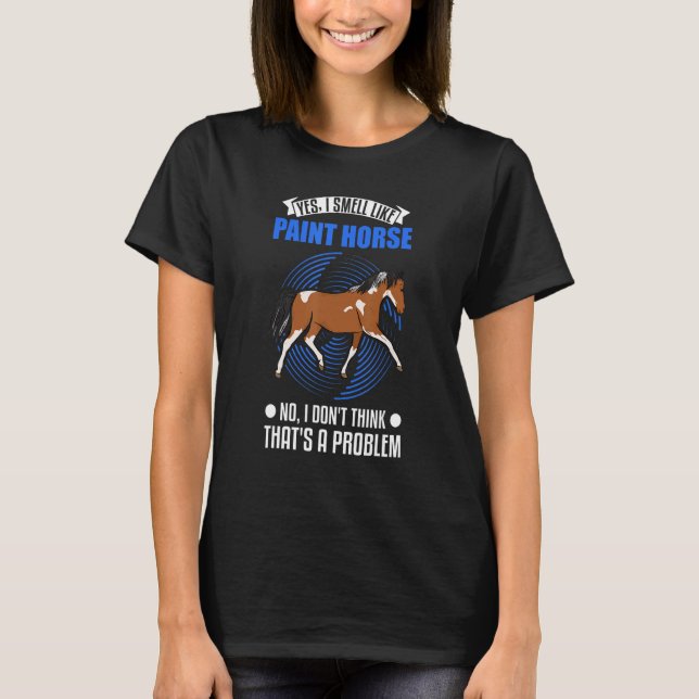 Camiseta Paint Horse Smell (Frente)