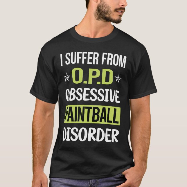 Camiseta Paintball de Amor Obsessivo (Frente)