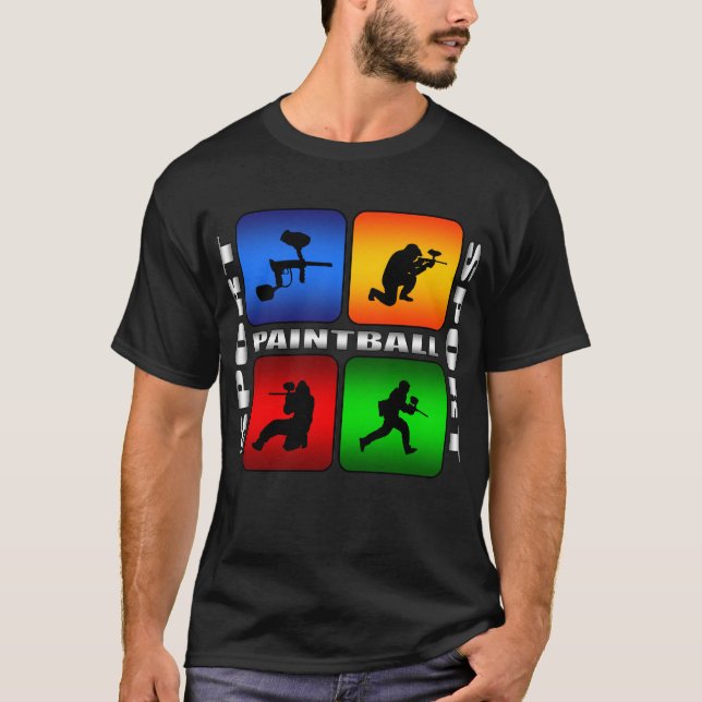 Camiseta Paintball espectacular (Frente)