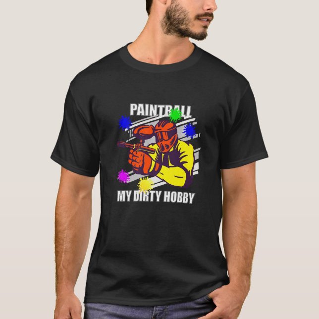 Camiseta Paintball My Dirty Hobby (Frente)