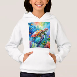 Camiseta Painted Sea Turtle 