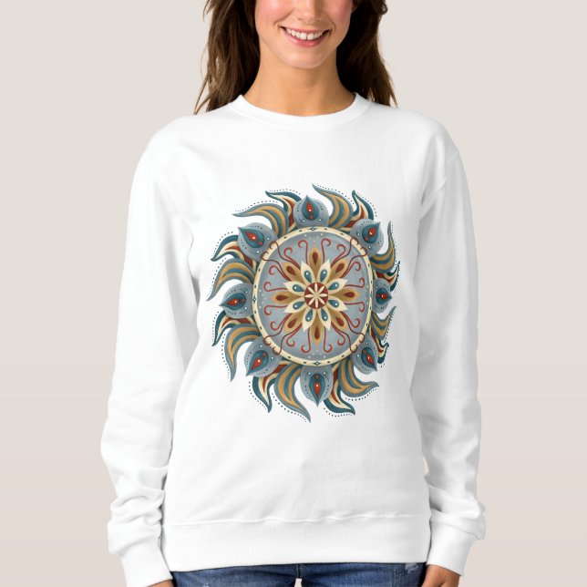 Camiseta Painterly Mandala (Frente)