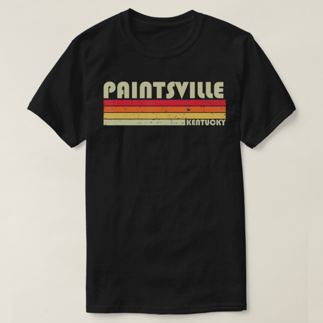 Camiseta PAINTSVILLE KY KENTUCKY Funny City Roots Gift (Frente do Design)