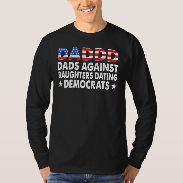 Camiseta Pais Adicionados Contra Democratas Namorandos Filh (Frente)
