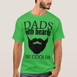 Camiseta Pais Com Barbas São Gráficos Mais Engraçados De Ba
