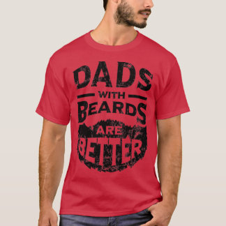 Camiseta Pais com barbas são melhor ofertas de Dia de os pa