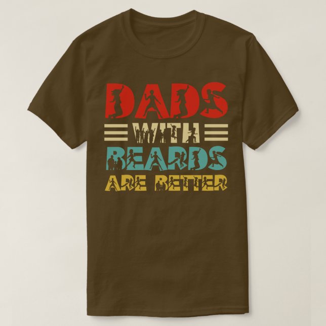 Camiseta Pais com barbas são melhores 35 (Frente do Design)