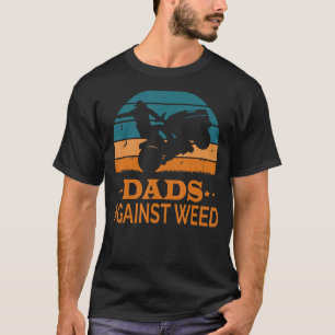 Camiseta Pais Contra Erva Daninha Engraçado Jardim Cortar G