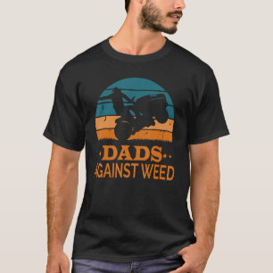 Camiseta Pais Contra Leão De Amarro De Jardinagem Engraçada