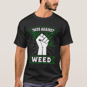 Camiseta Pais Contra Leitura De Jardinagem De Erva Pais Da