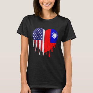 Camiseta País Cultivo Americano de Taiwan que Derrete H