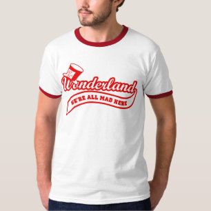 Camiseta País das maravilhas da equipe: Hatter louco