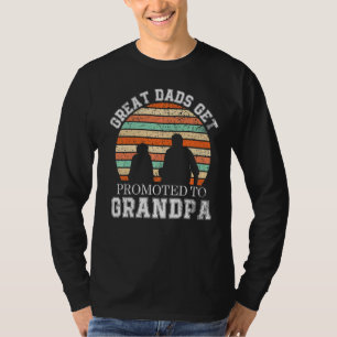 Camiseta Pais De excelentes São Promovidos Aos Avós Vintage
