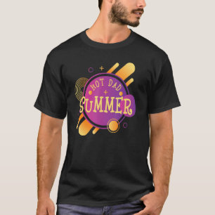 Camiseta Pais de Férias da Família Trip Retro Verão Quente 