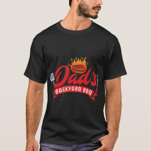 Camiseta Pais de Meninos CHURRASCO de quintal Engraçado Bar