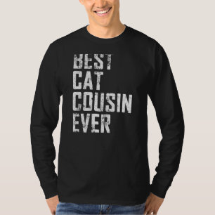Camiseta Pais do Dia dos Pais Melhor Primo de Gato Alguma V