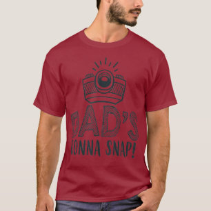 Camiseta Pais do Mens Vão SNAP Fotografar Dia de Vestuário