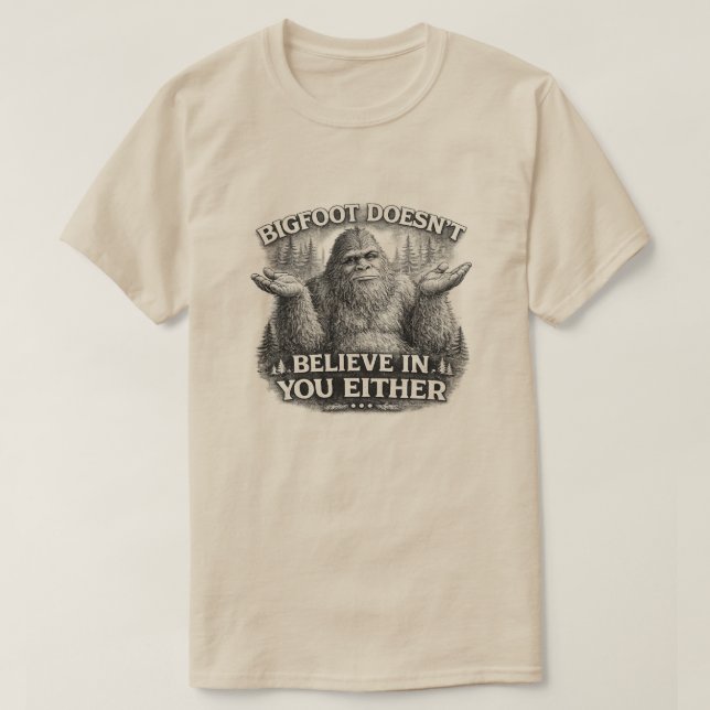 Camiseta País do Pé Grande (Frente do Design)