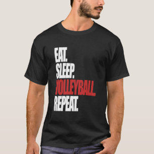 Camiseta Pais do treinador do Repórter de Voleibol do Sono