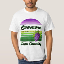 País do Vinho de Livermore Rixas Roxo Verde Uvas