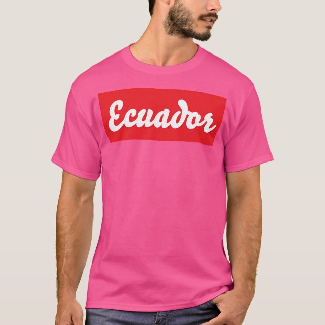 Camiseta País Equador (Frente)