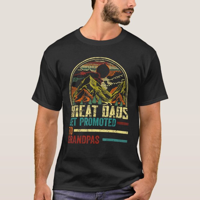 Camiseta Pais excelentes São Promovidos Para Avós (Frente)
