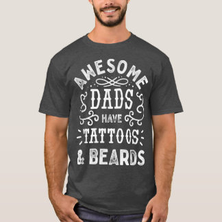 Camiseta Pais Fantásticos De Mens Têm Tatuagens E Barras En