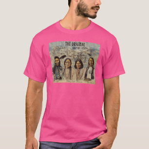 Camiseta Pais Fundadores Originais da América Nativa