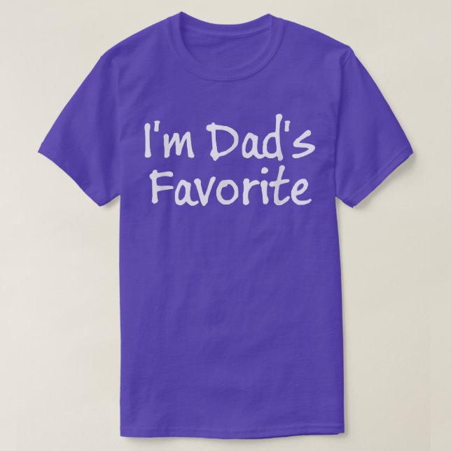 Camiseta Pais Im Filho Favorito (Frente do Design)