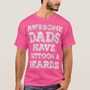 Camiseta Pais Incríveis Do Mens Têm Tatuagens E Carbarões P