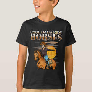 Camiseta Pais legal Cavalgam Cavalos I Ventilador Equestre