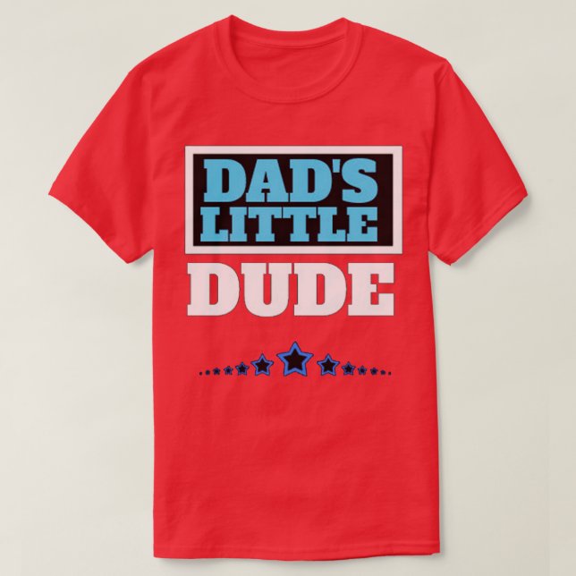 Camiseta Pais Little Dude (Frente do Design)