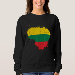 Camiseta País Lituânia E Bandeira Da Lituânia
